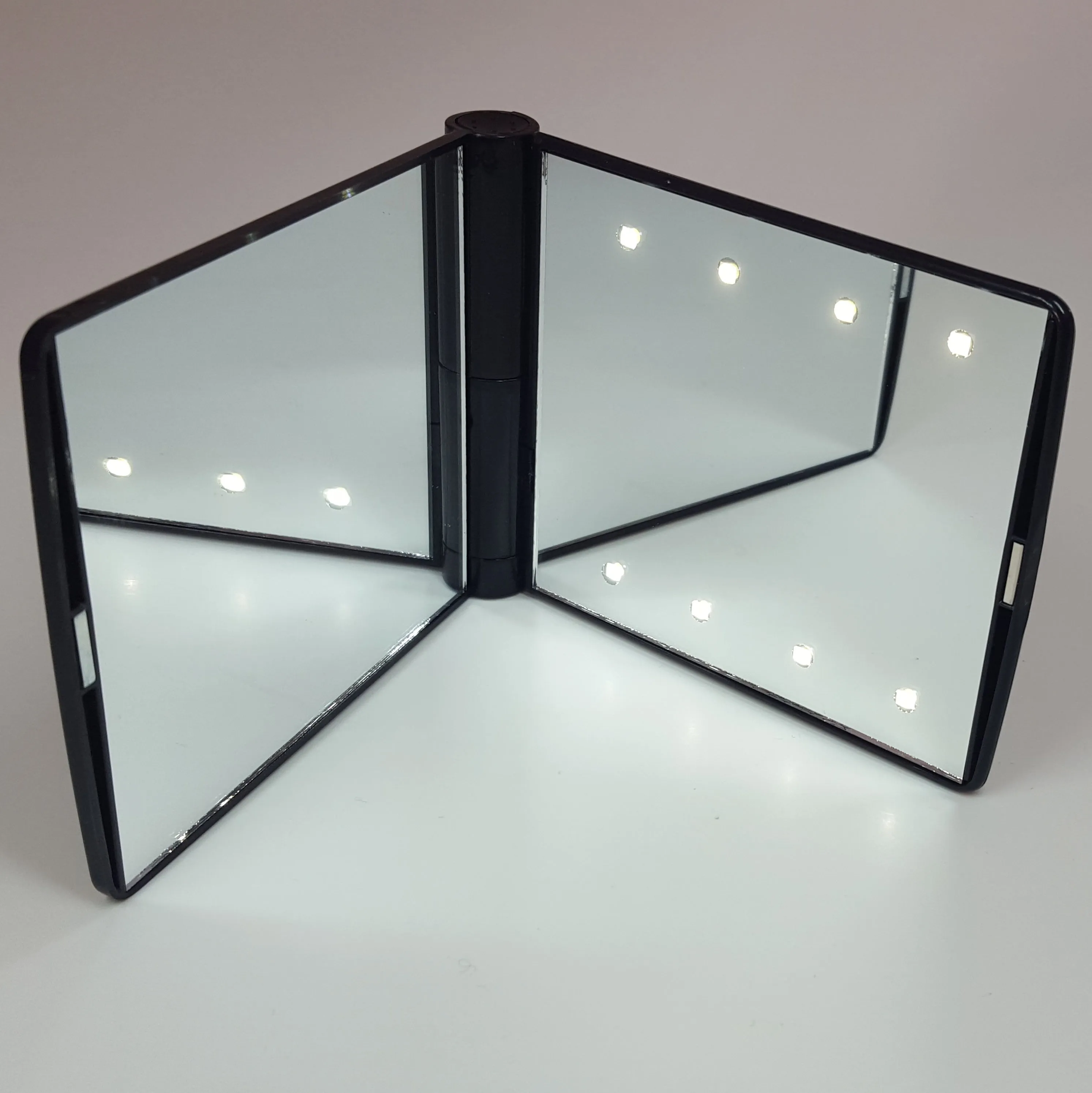 Pocket Mirror with LED Lighting