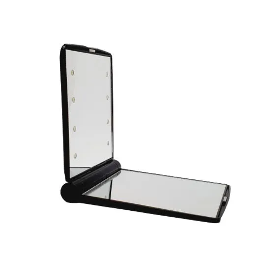 Pocket Mirror with LED Lighting