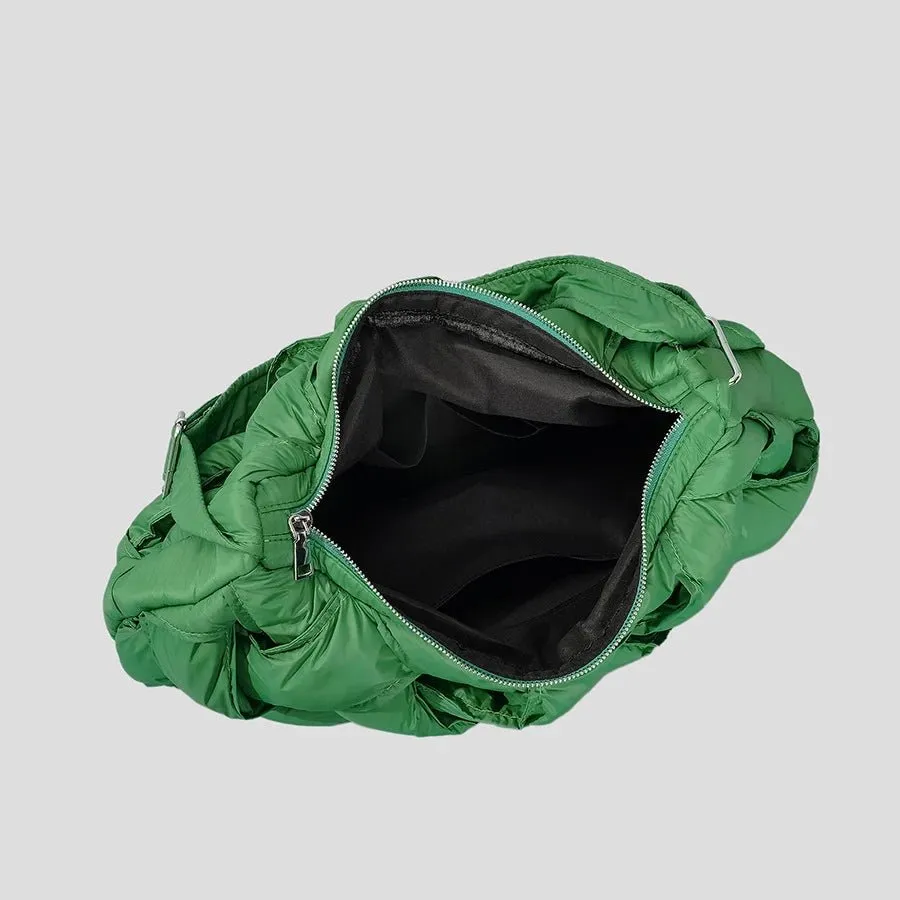 Pre Order:  Puffy Weave Shoulder Bag