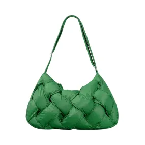 Pre Order:  Puffy Weave Shoulder Bag