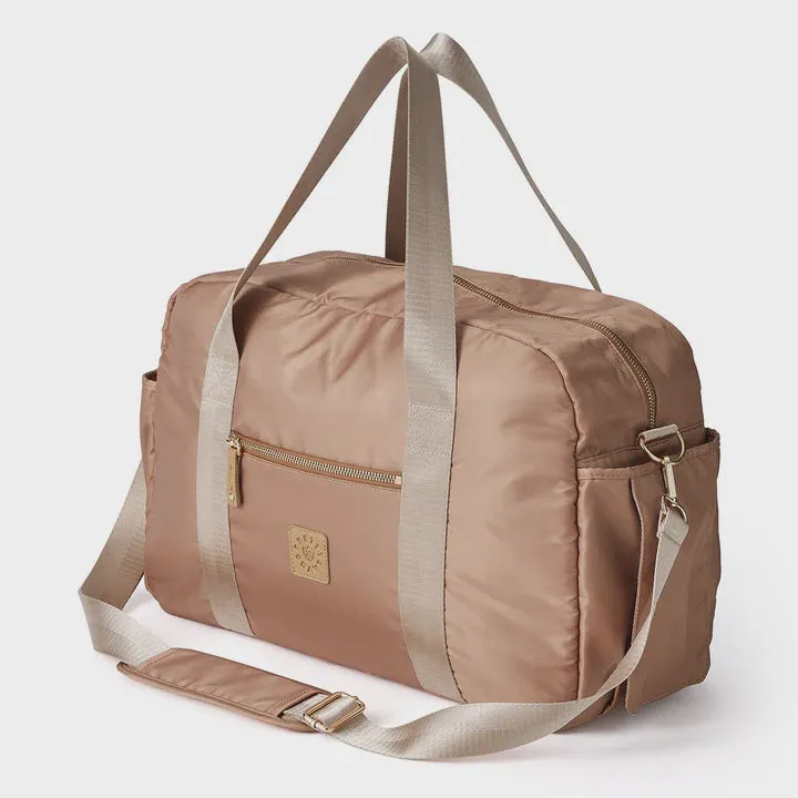 Pretty Brave - stella baby bag - caramel