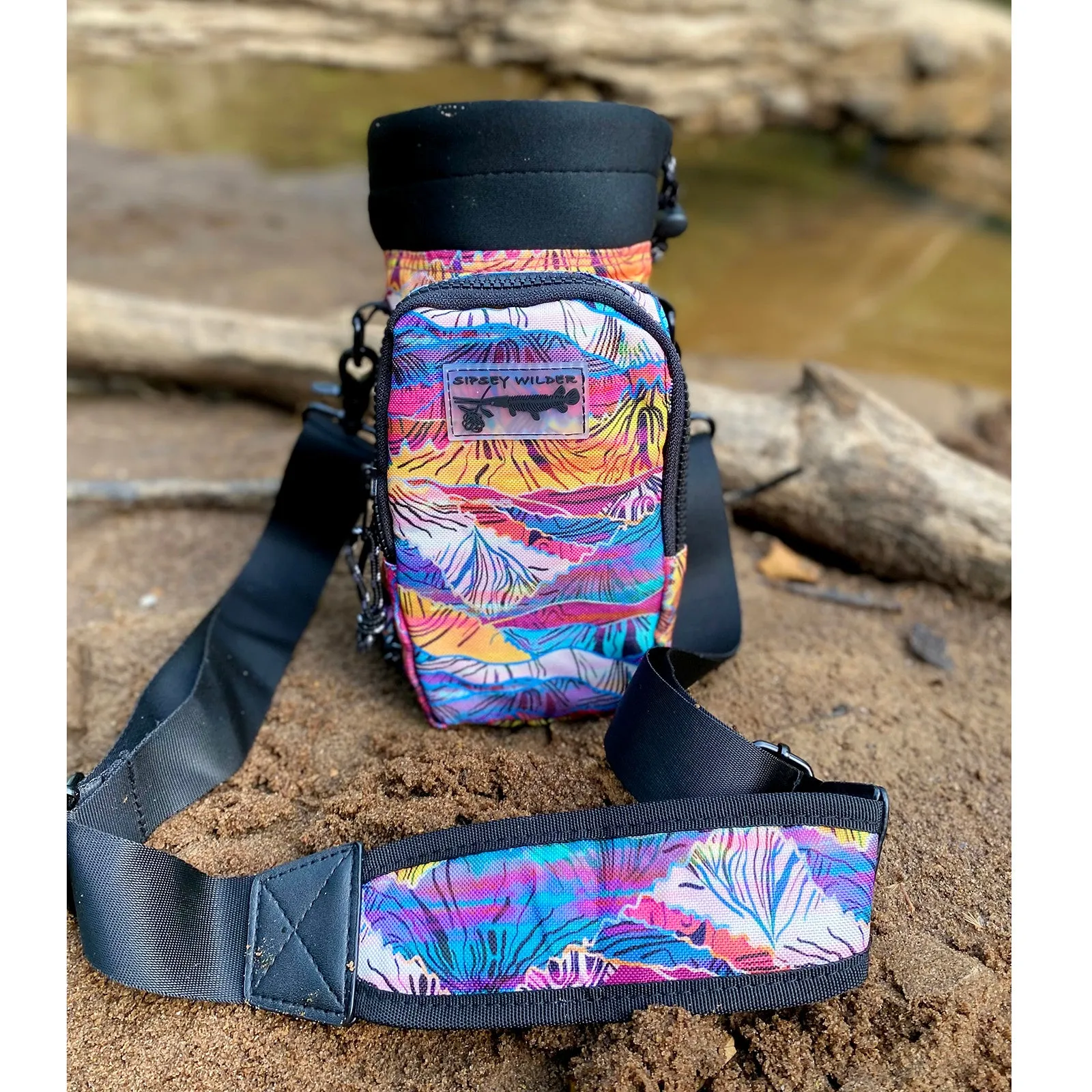 Rainbow Ridge Water Bottle Carrier