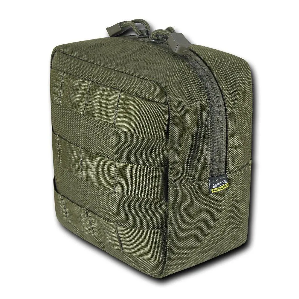 RAPDOM Compact Utility Pouch Bag Travel Tactical Gear Military Army Molle 6X6