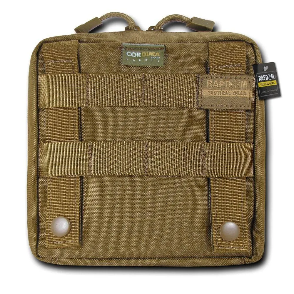 RAPDOM Compact Utility Pouch Bag Travel Tactical Gear Military Army Molle 6X6