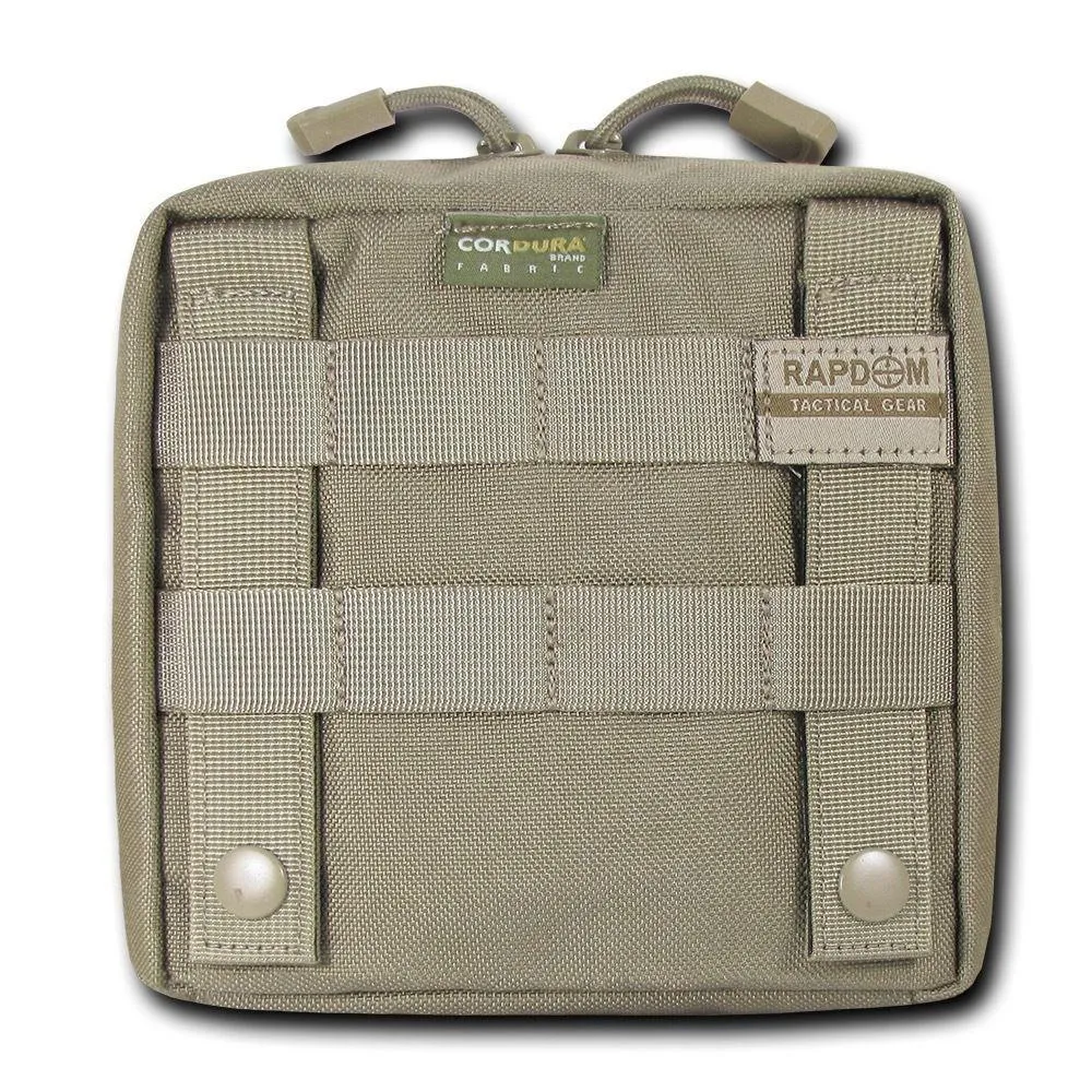 RAPDOM Compact Utility Pouch Bag Travel Tactical Gear Military Army Molle 6X6
