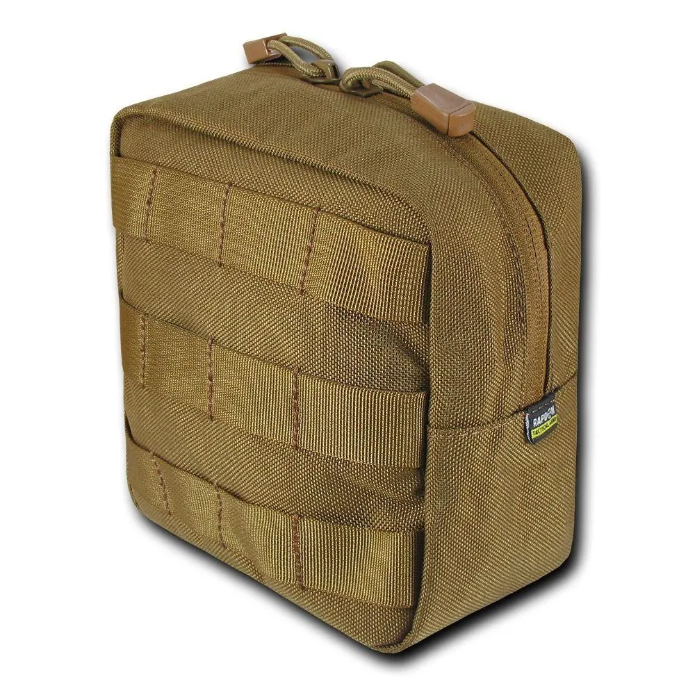 RAPDOM Compact Utility Pouch Bag Travel Tactical Gear Military Army Molle 6X6
