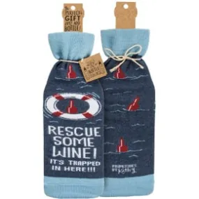 Rescue Some Wine Bottle Cover