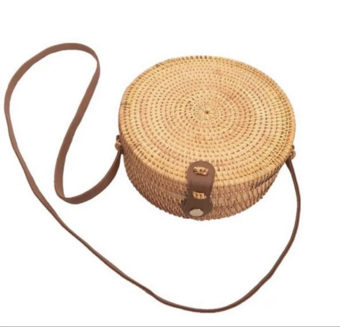 Round Woven Bag
