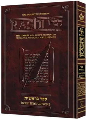 Student sapirstein ed. of rashi -- bereishis