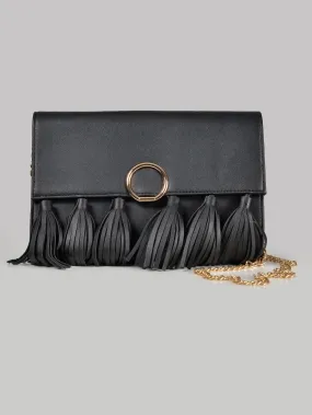 Tasseled Handbag