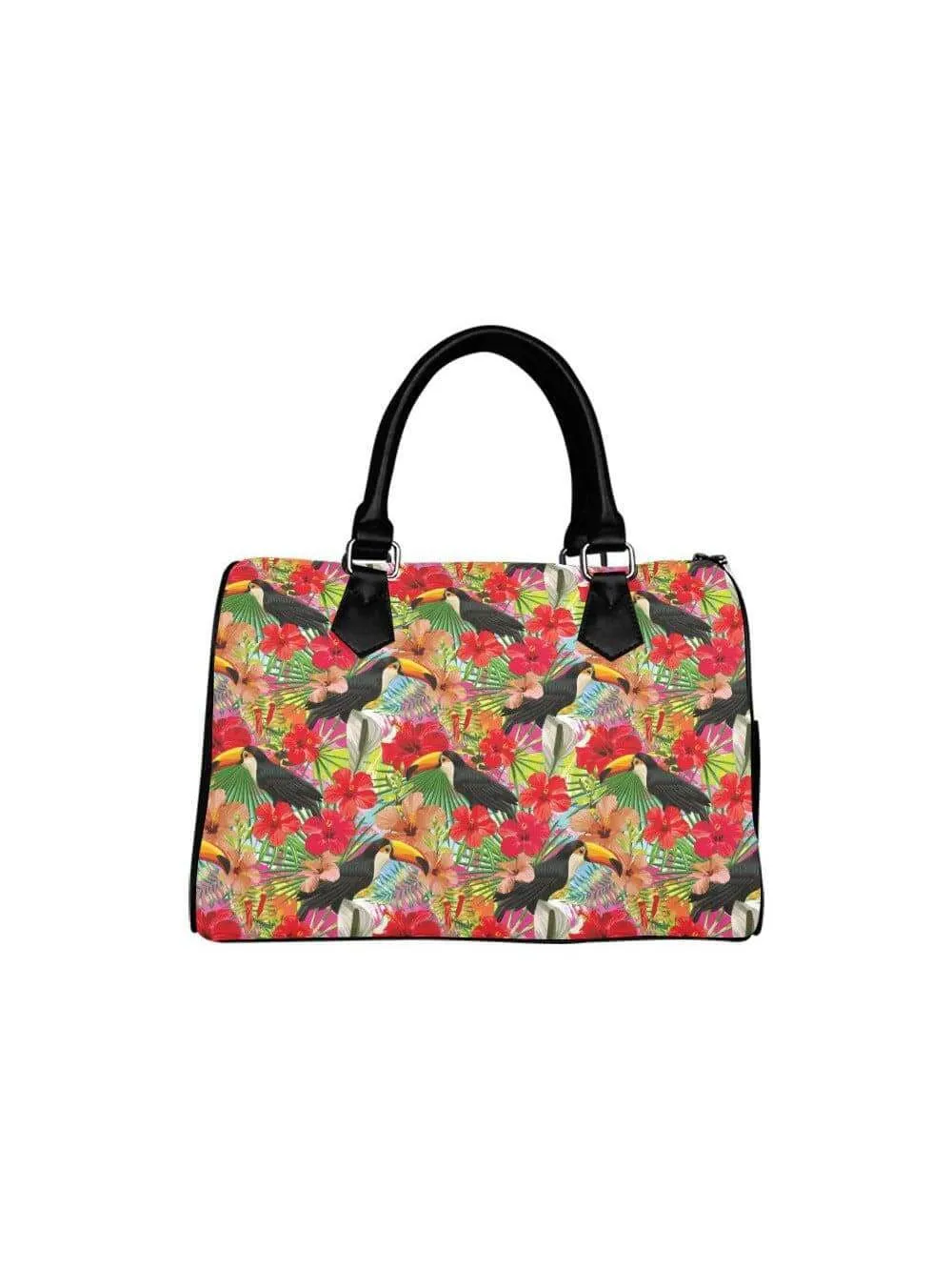 Toucans Barrel Type Handbag