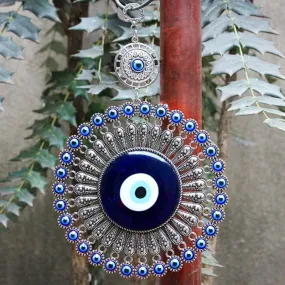Turkish Blue Evil Eye Decor Pendant for Protection and Luck