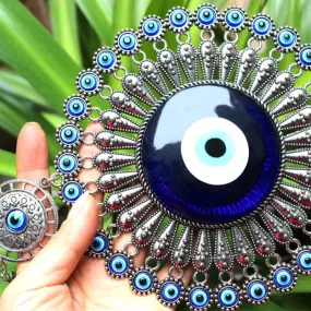 Turkish Blue Evil Eye Wall Hanging Pendant for Home Protection