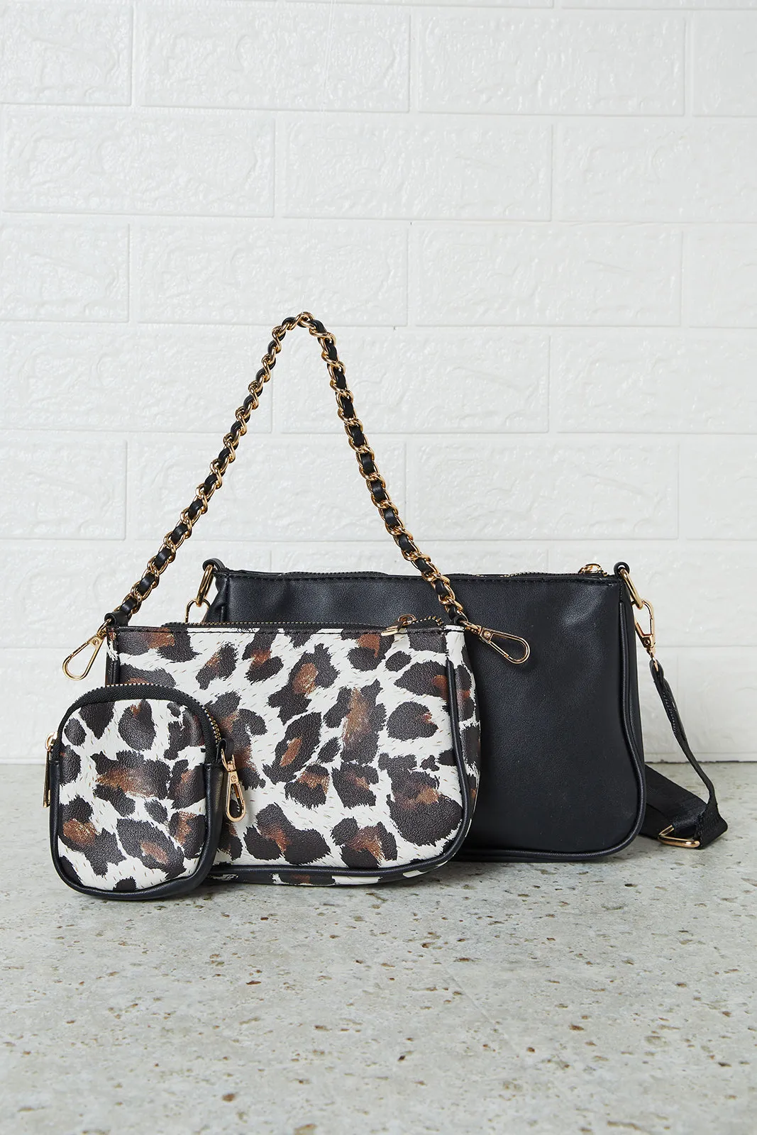 Women Assorted Print Handbag