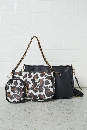 Women Assorted Print Handbag